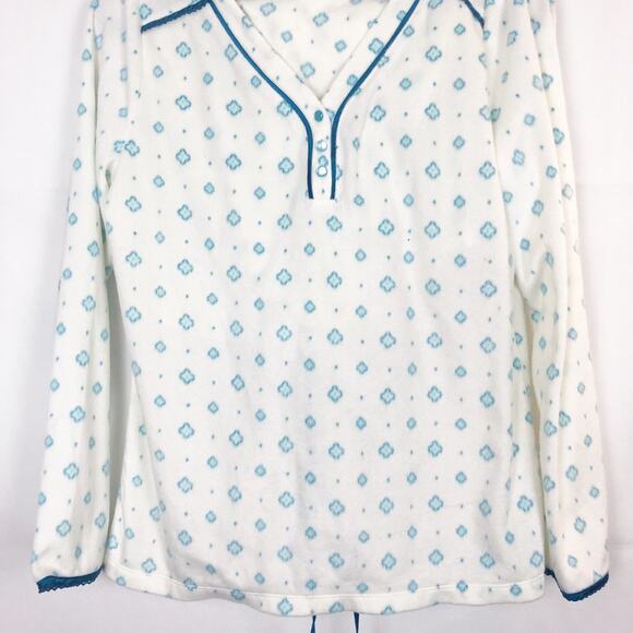 Adonna Two Piece Pajama Set 100% Polyester Size S - Picture 4 of 12